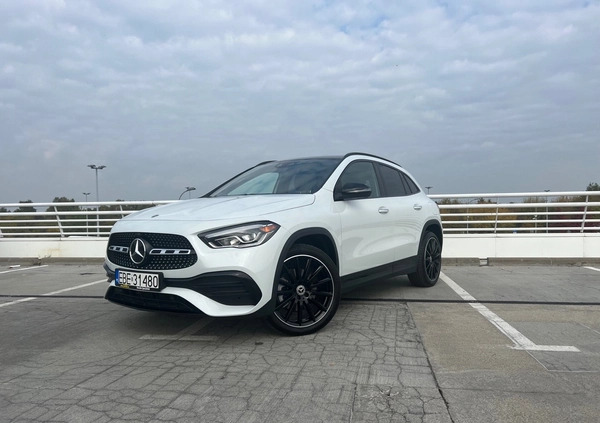 Mercedes-Benz GLA cena 167500 przebieg: 24300, rok produkcji 2021 z Warszawa małe 154